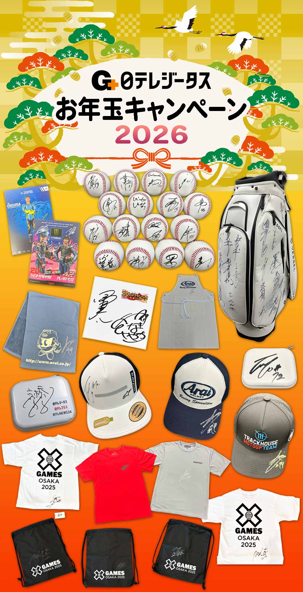 2026年 日テレジータス お年玉キャンペーン